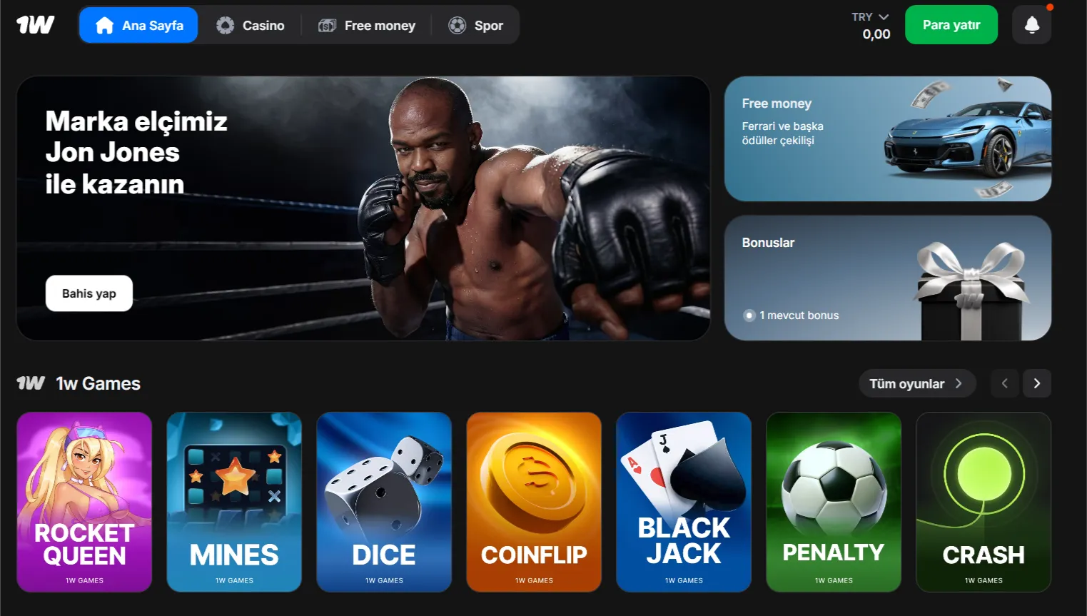 Mobil kullanım: 1Win online iOS ve Android