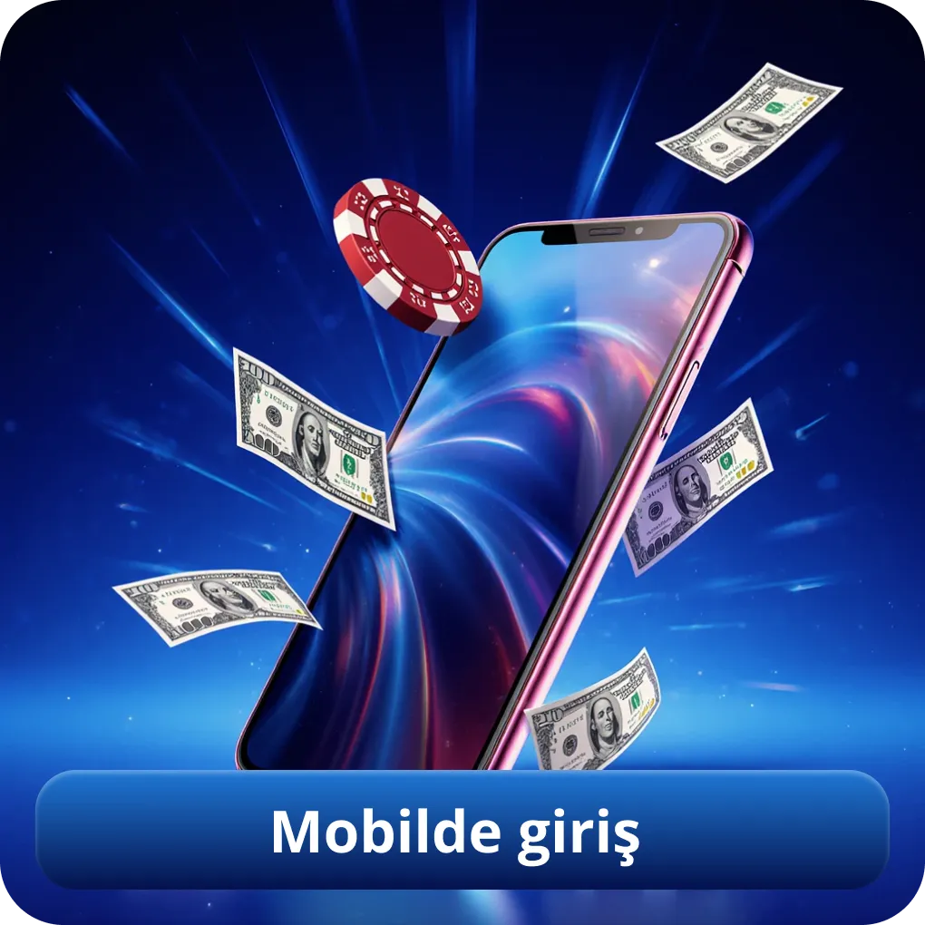 Mobilde giriş